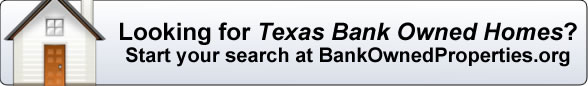 Texas Bank Owned Homes