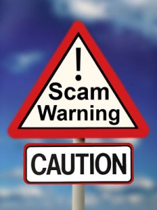 scam caution Protect yourself from scammers when facing foreclosure.